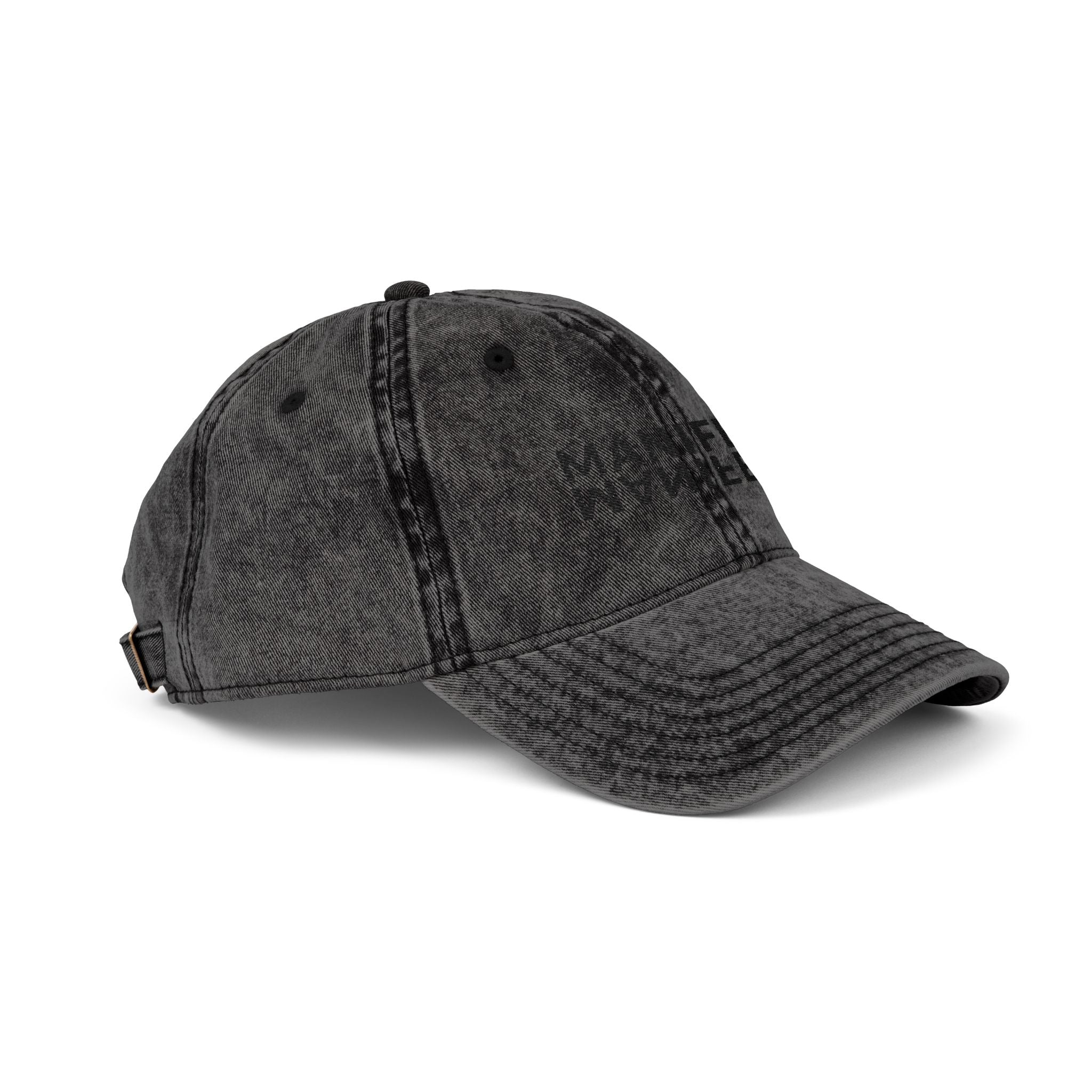 Vintage Dyed Adjustable 'MANIFEST' Dad Hat