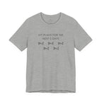 T-Shirt — "My Plans for the Next 5 Days" Sleeping Dog Graphic Tee