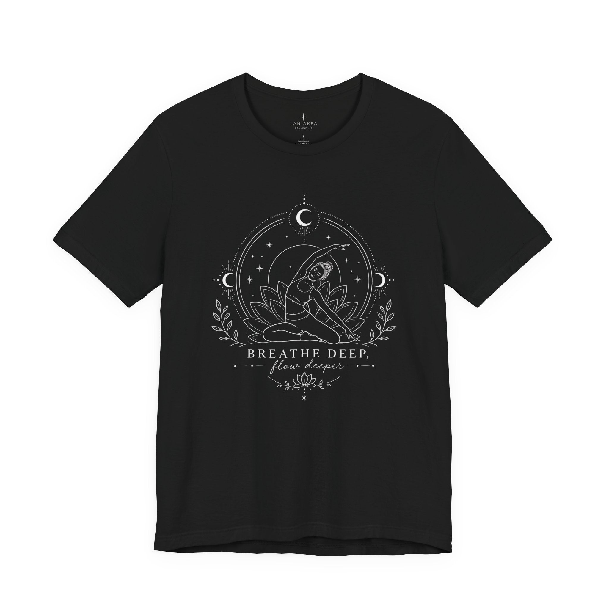 Breathe Deep, Flow Deeper Yoga Tee
