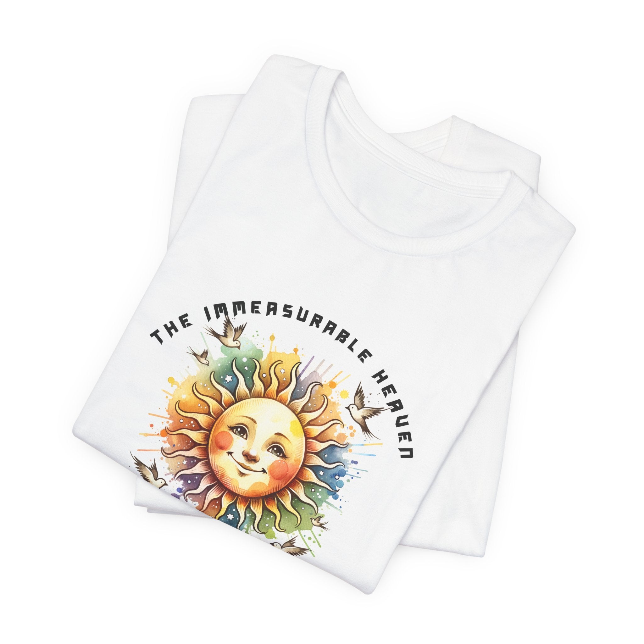 Sunface Graphic Tee — "Laniakea" Vintage Sun Illustration T-Shirt