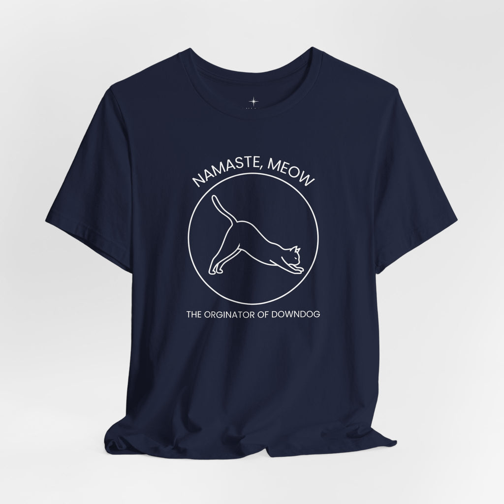 Namaste Meow Yoga Cat T-Shirt