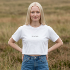 Be the Light Women's Crop Tee