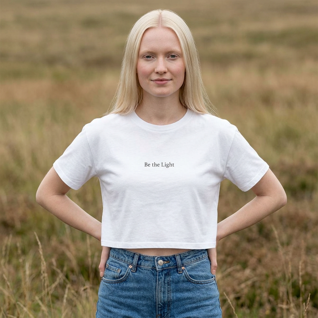 Be the Light Women's Crop Tee