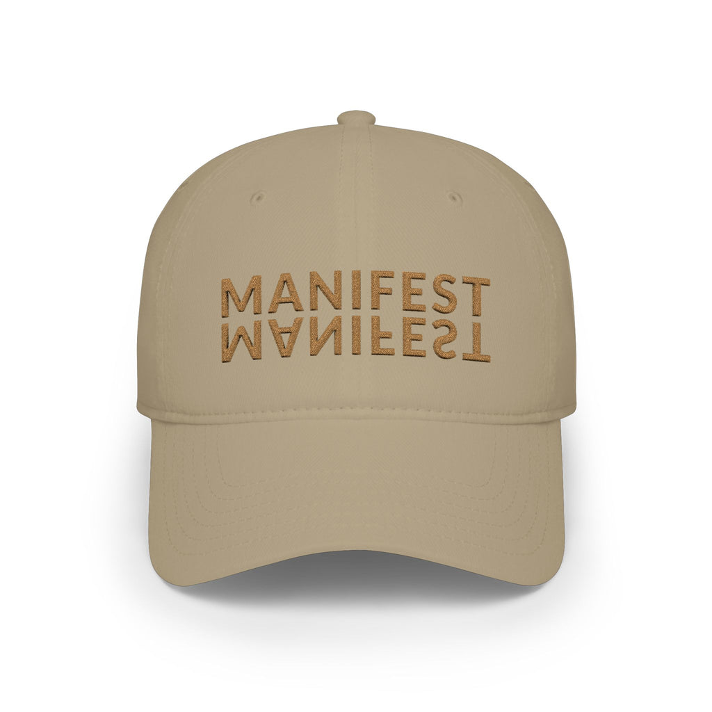 Manifest Reflection Hat in Olive— "As above so below"