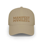 Manifest Reflection Hat in Olive— "As above so below"