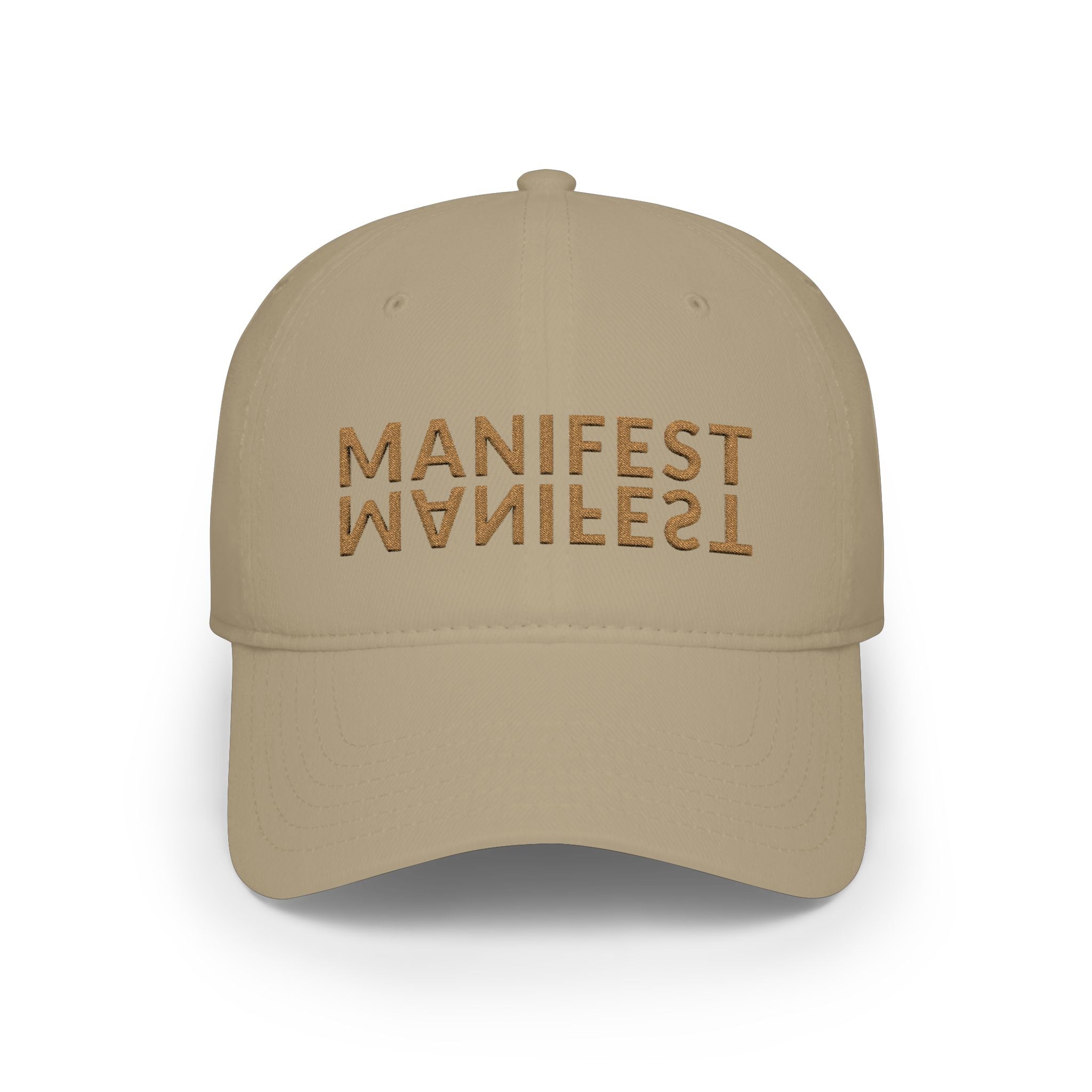 Manifest Reflection Hat in Olive— "As above so below"