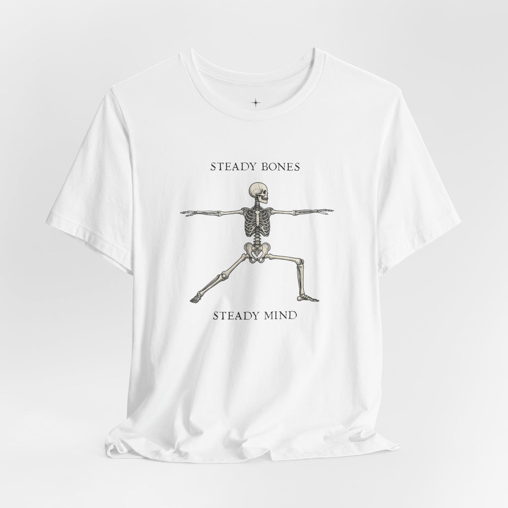 Steady Bones Steady Mind Yoga Tee