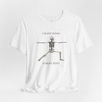 Steady Bones Steady Mind Yoga Tee