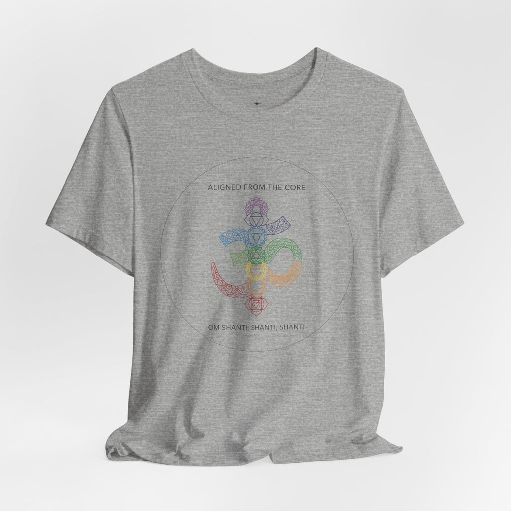 Aligned to the Core Spiritual Chakra T-Shirt