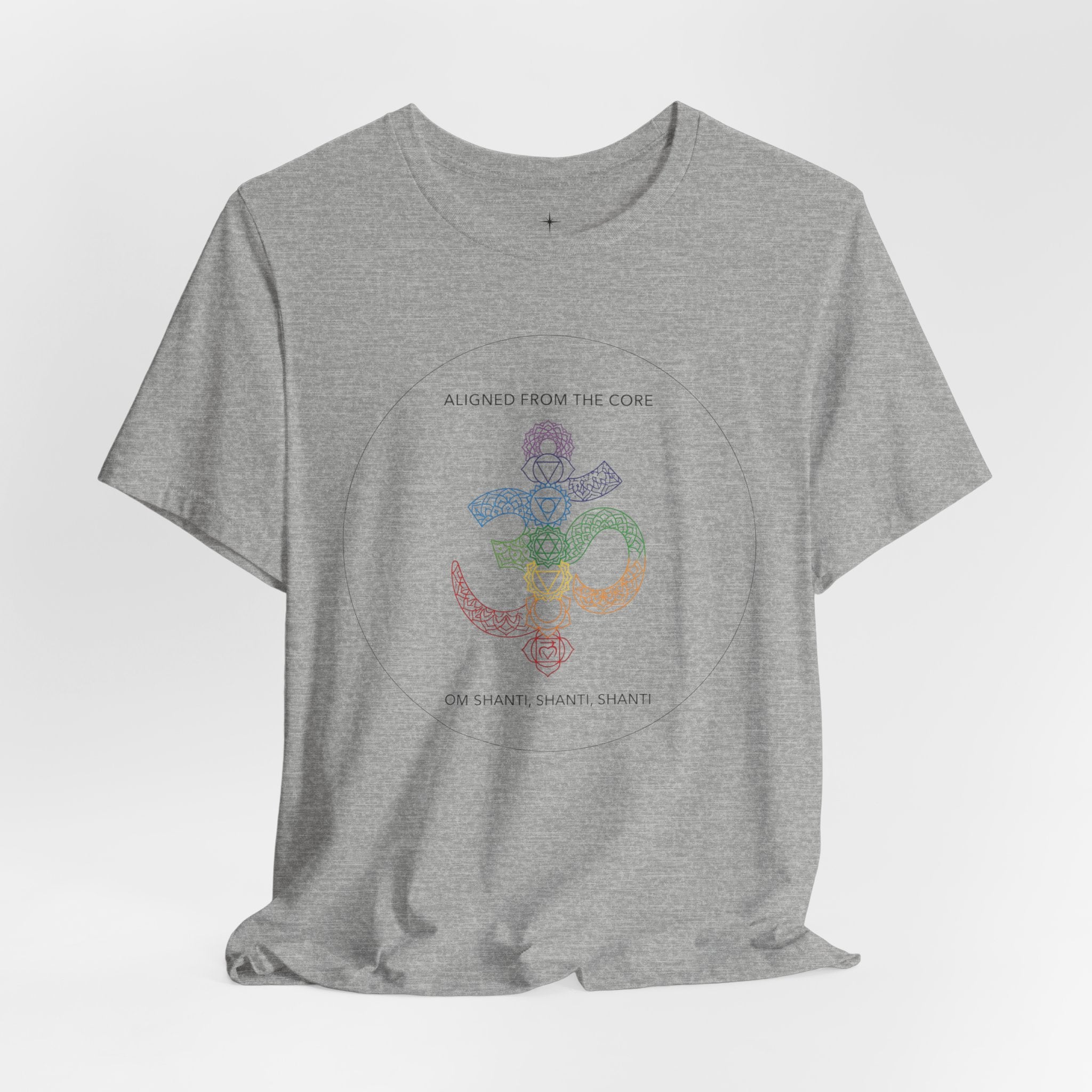 Aligned to the Core Spiritual Chakra T-Shirt