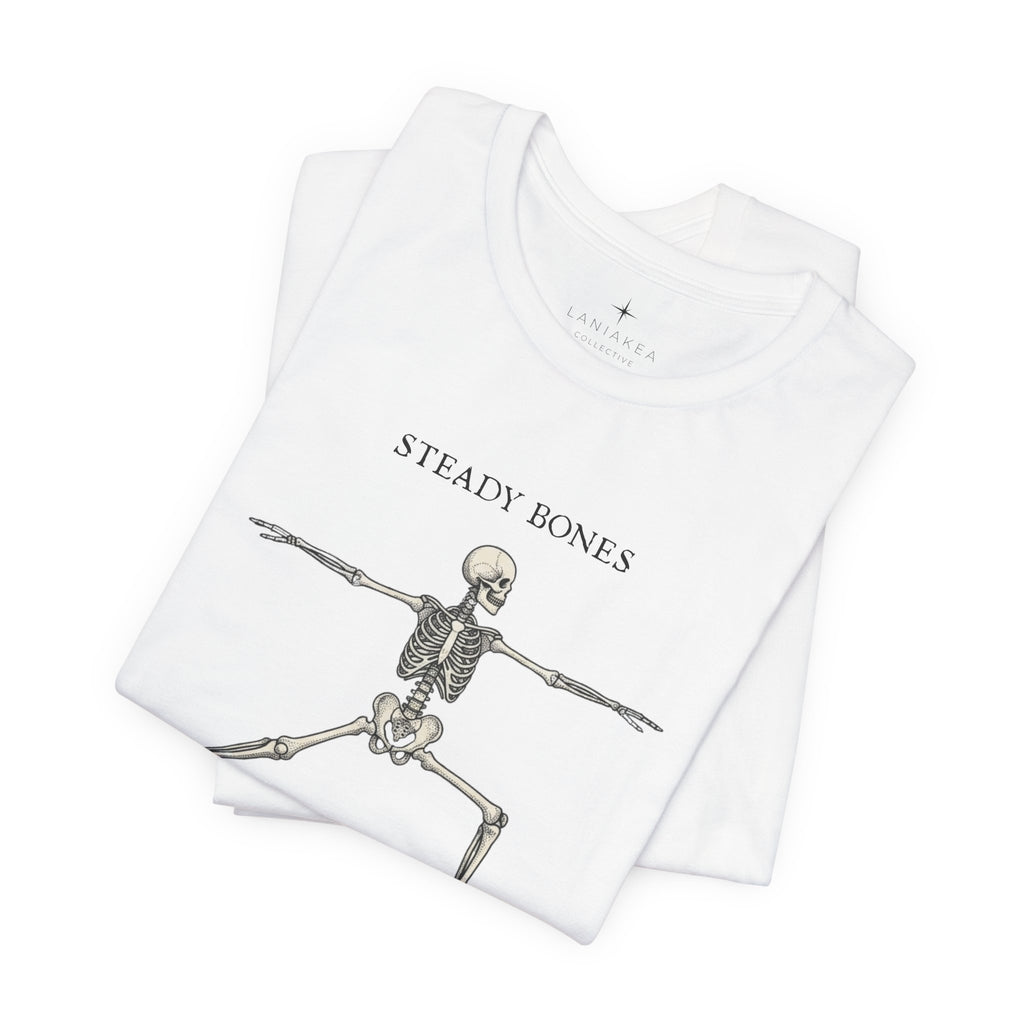 Steady Bones Steady Mind Yoga Tee