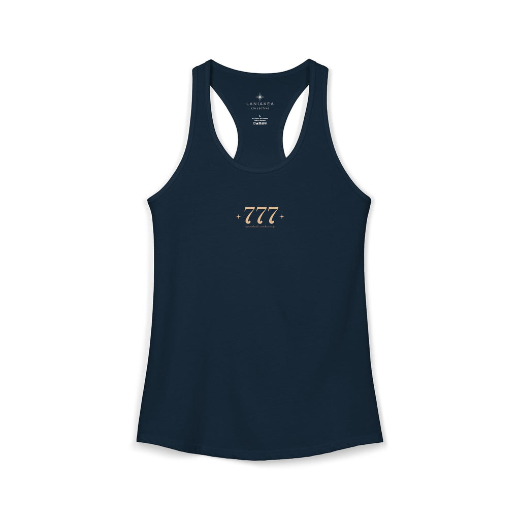 Angel Number 777 Racerback Tank Top
