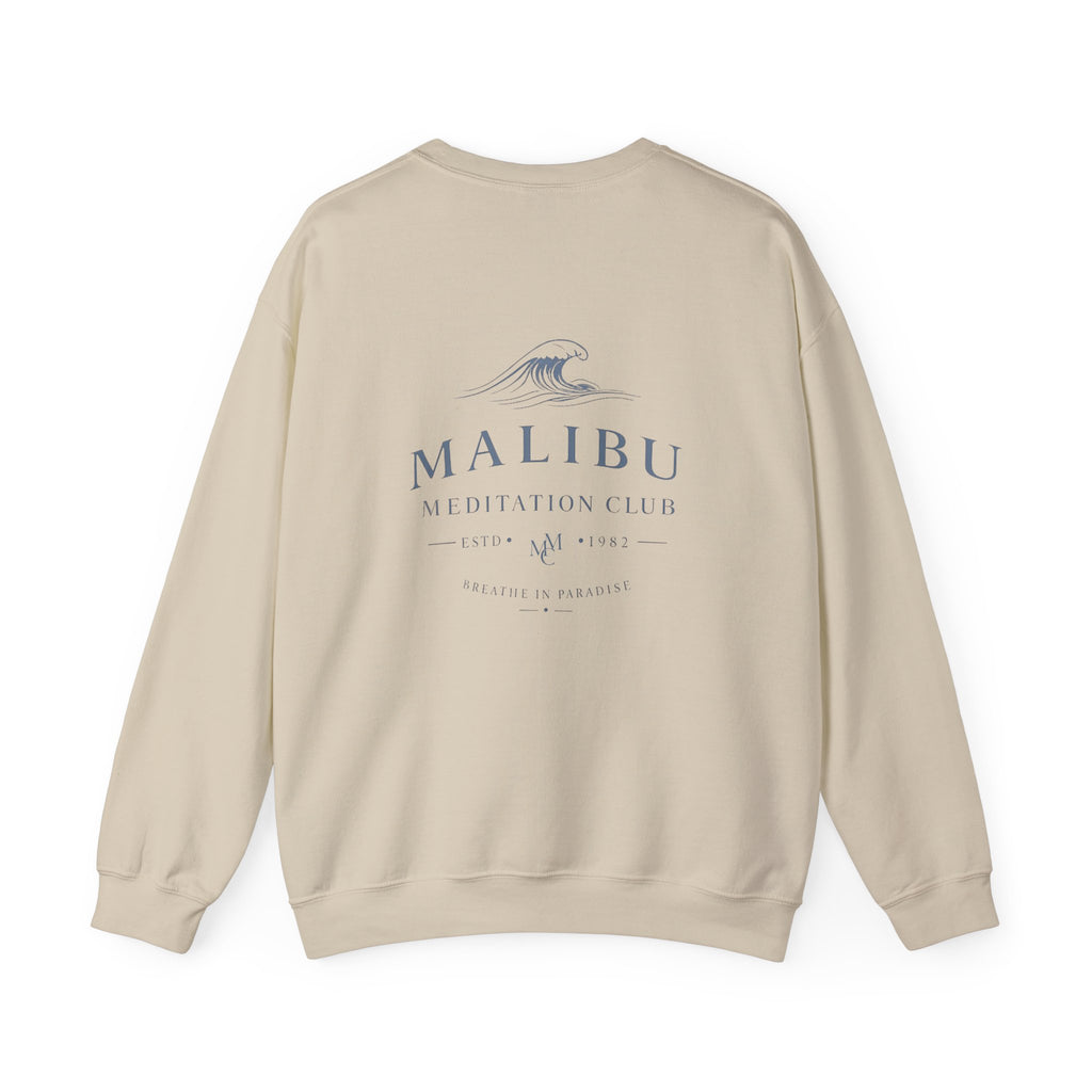 Malibu Meditation Club Crewneck Sweatshirt