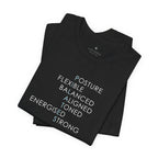 Pilates Motivational Stack Tee