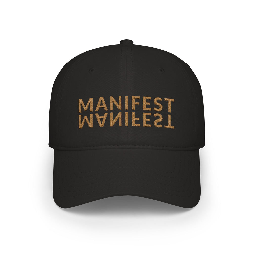 Manifest Reflection Hat in Olive— "As above so below"