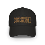 Manifest Reflection Hat in Olive— "As above so below"