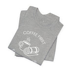 Coffee First, Samadhi Later Yoga Tee