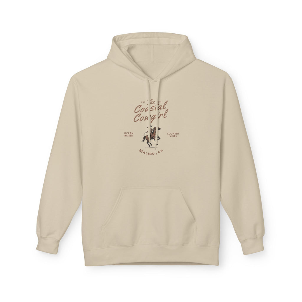 Coastal Camper Hoodie — Vintage Beach Camper Graphic
