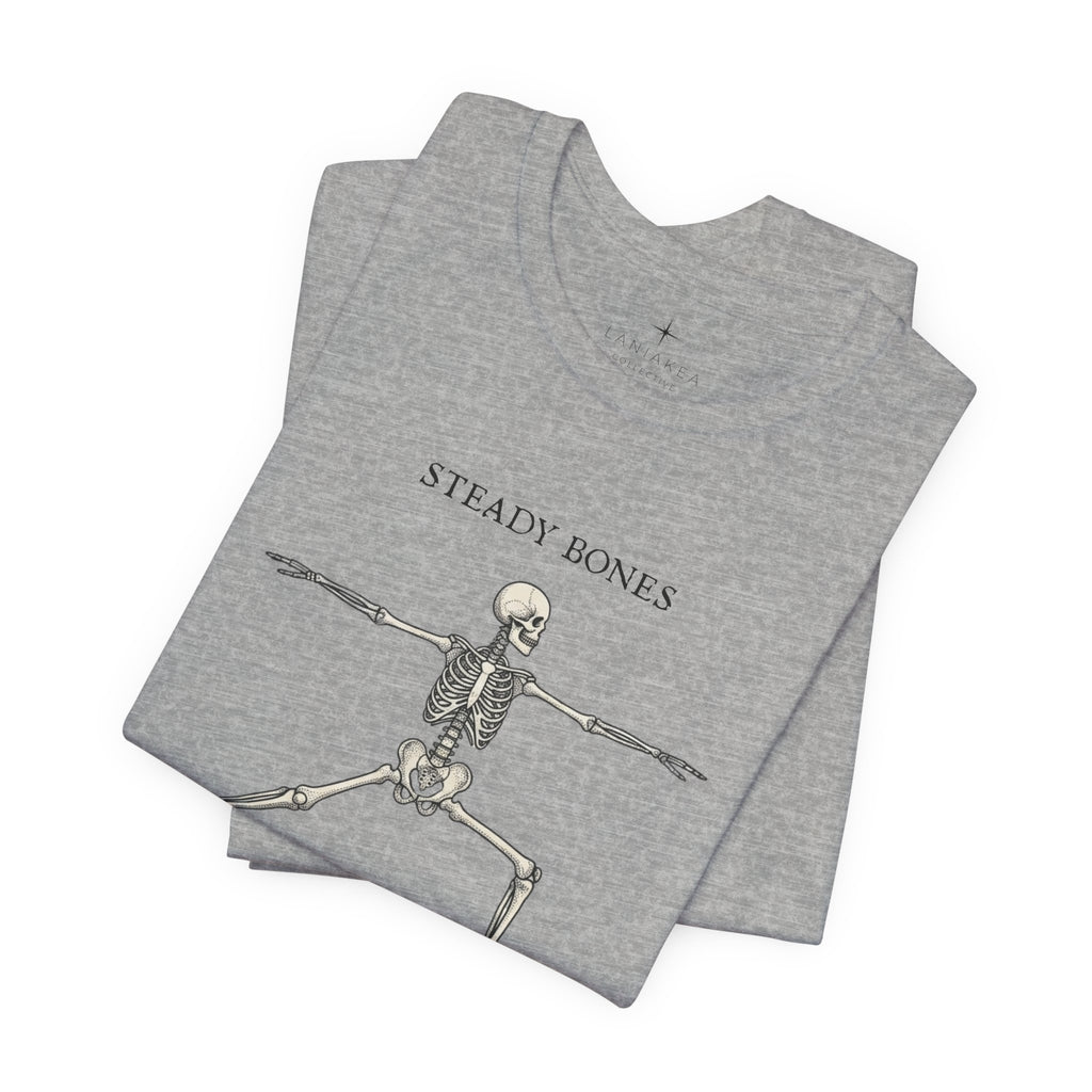 Steady Bones Steady Mind Yoga Tee