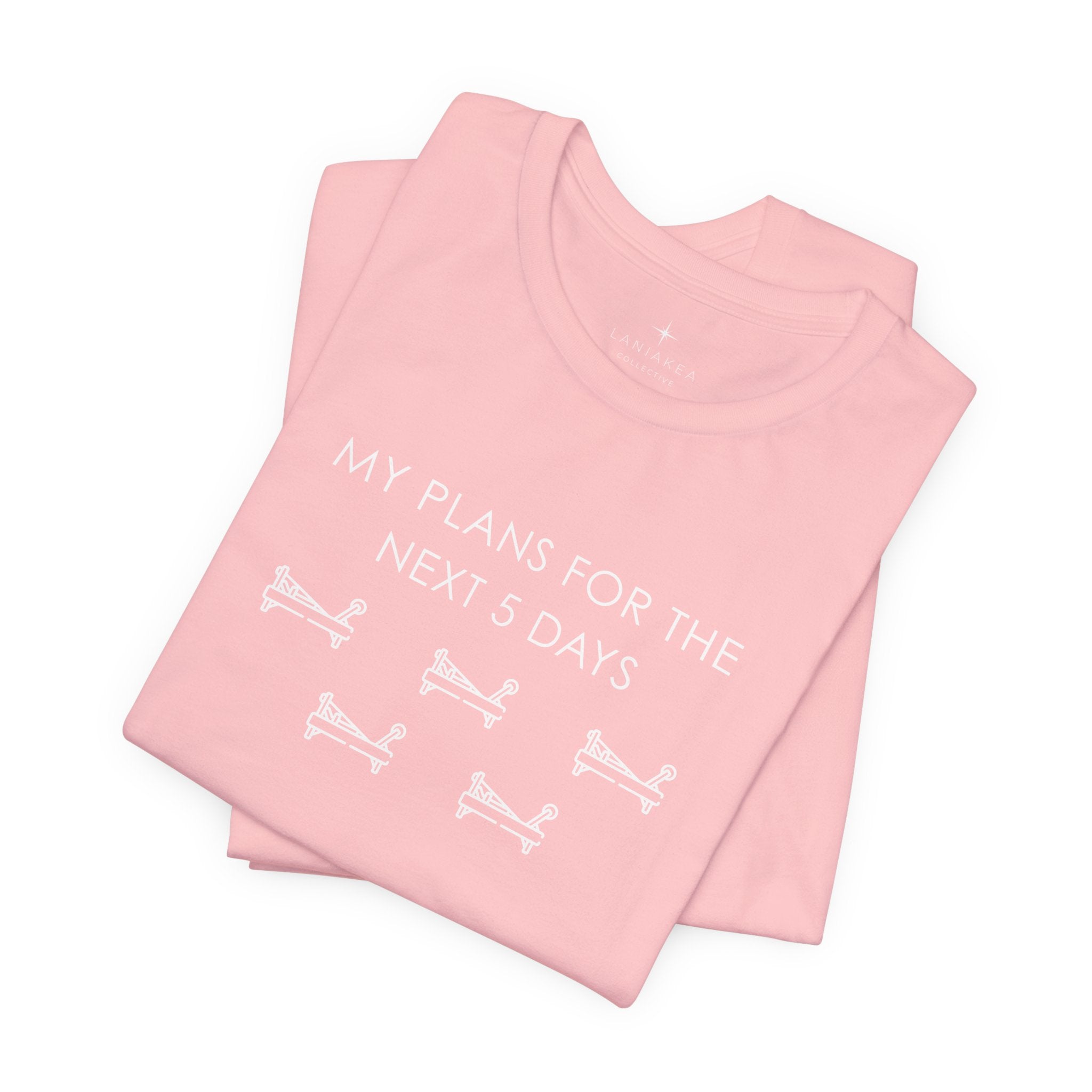 T-Shirt — "My Plans for the Next 5 Days" Sleeping Dog Graphic Tee