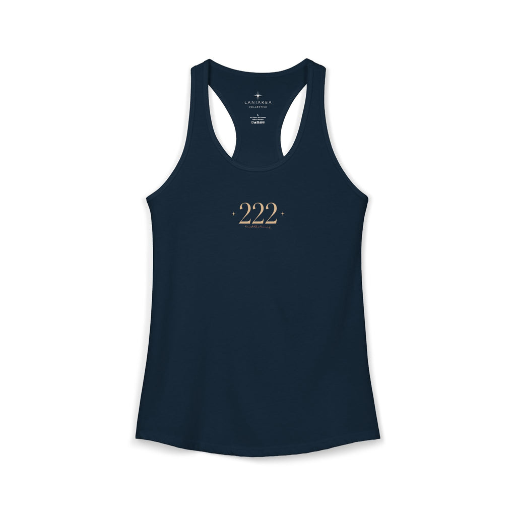 Trust the Timing 222 Racerback Tank Top