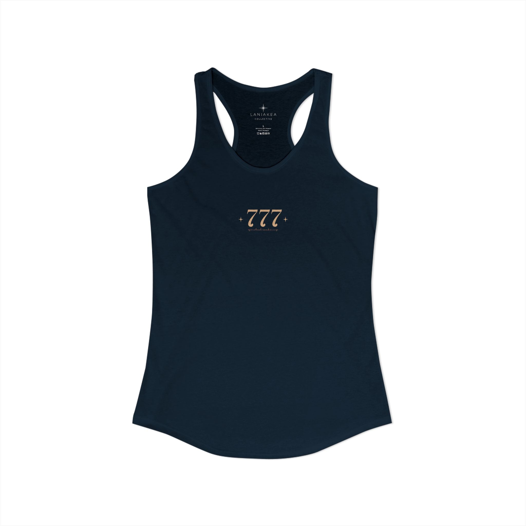 Angel Number 777 Racerback Tank Top