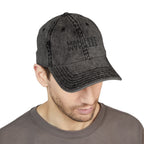 Vintage Dyed Adjustable 'MANIFEST' Dad Hat
