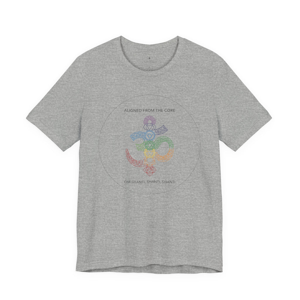 Aligned to the Core Spiritual Chakra T-Shirt