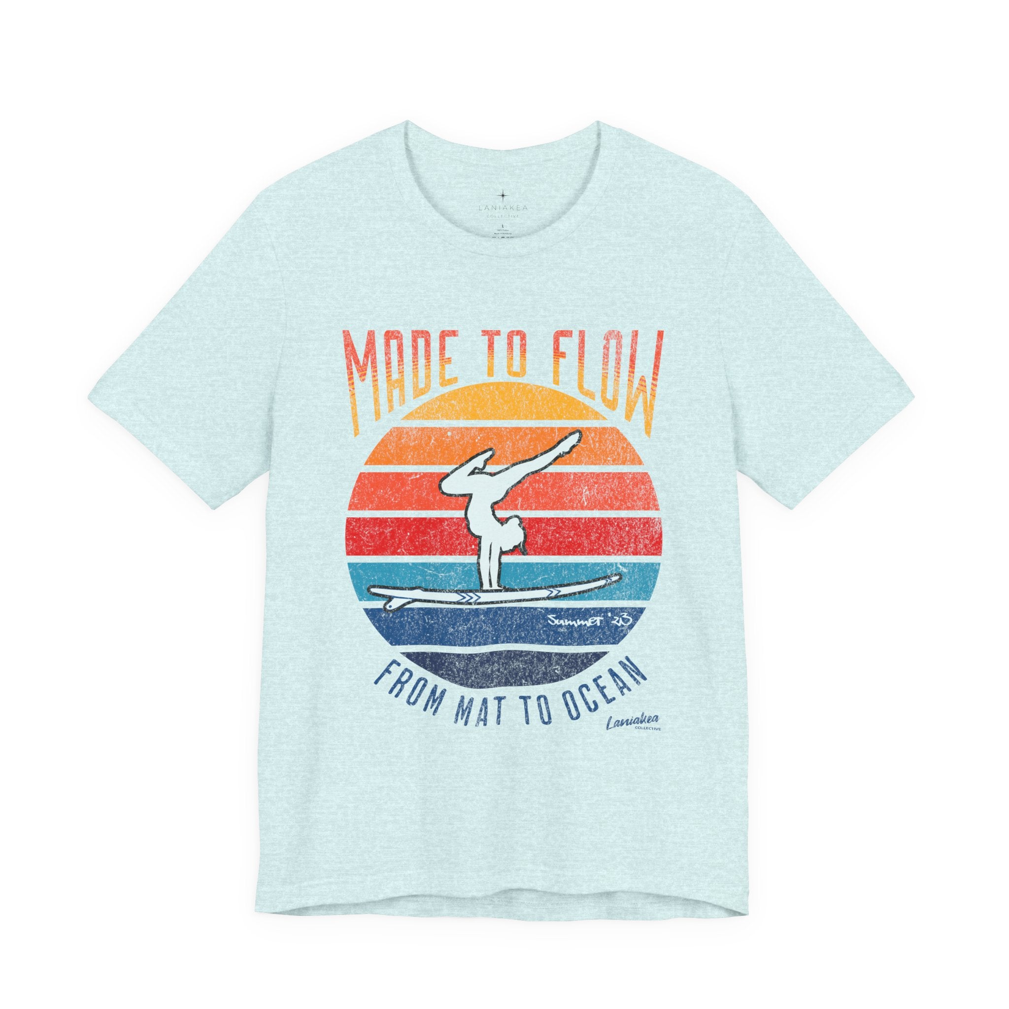 From Mat to Ocean Tee