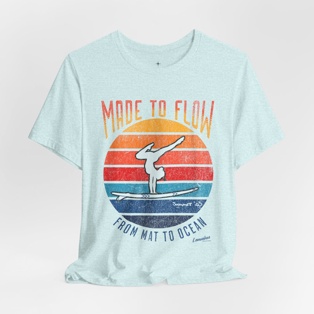 From Mat to Ocean Tee
