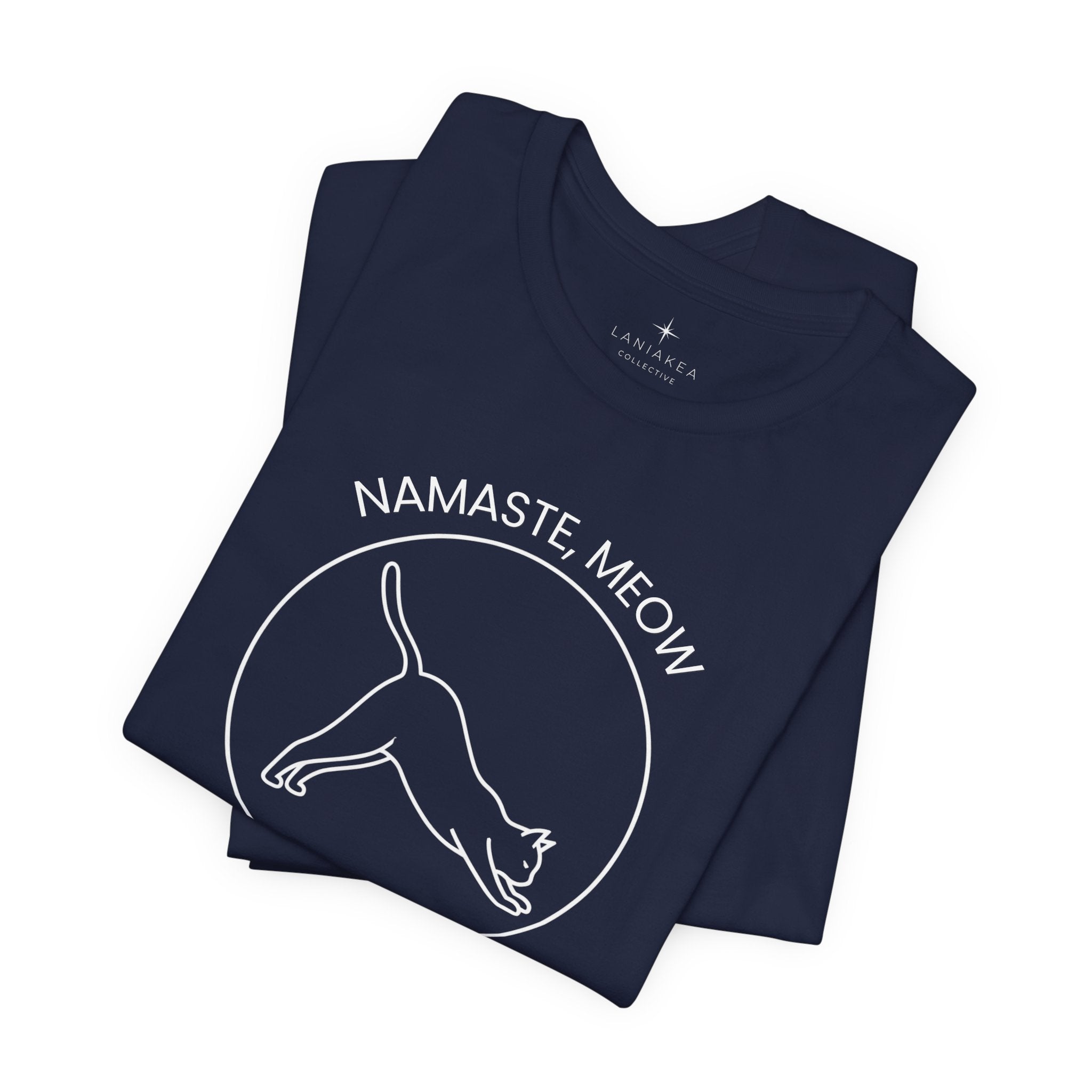 Namaste Meow Yoga Cat T-Shirt