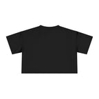 Grateful Women's Cropped Tee — Minimalist Positive Message Top
